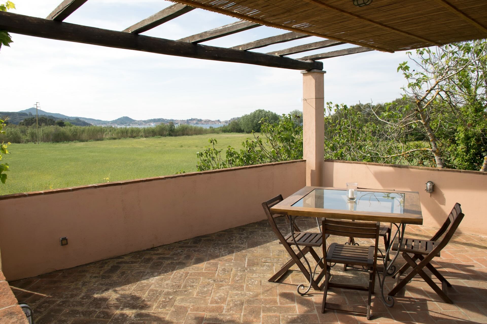 Terrazza dell'appartamento Glicini 2